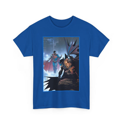 Cyborg Superman Vs Azrael Batman T-Shirt - Lee Weeks Art - Reign of the Superman, Knightfall - World's Finest Variant Cover Art - DC Comics