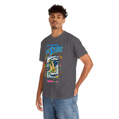 Young All-Stars T-Shirt - Brian Murray Art - Tsunami, Johnny Thunder, Sandman, Green Lantern - DC Comics