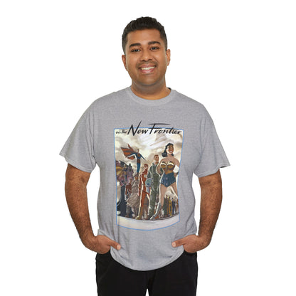 DC: The New Frontier T-Shirt - Darwyn Cooke Art - Superman, Wonder Woman, Flash, Batman - DC Comics