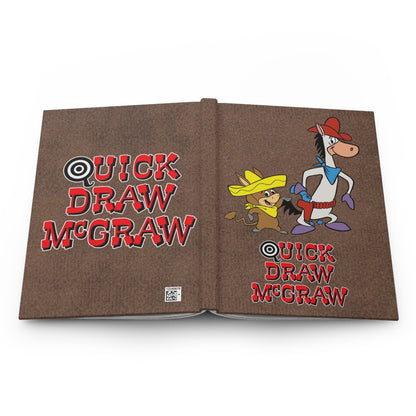 Quick Draw McGraw & Baba Looey Hardcover Journal - 150 Lined Pages - Beloved Hanna-Barbera Cartoon