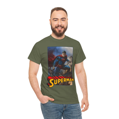 Superman T-Shirt - Lucio Parrillo Art - Man of Steel - DC Comics