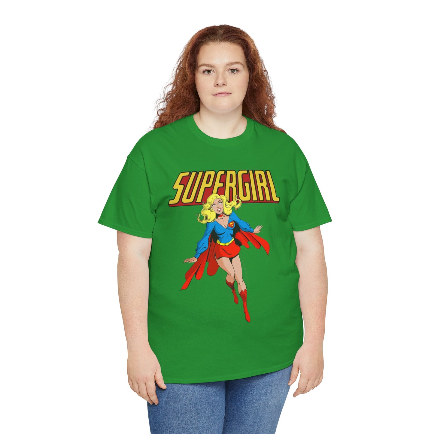 Supergirl T-Shirt - John Byrne Art - Kara, Maid of Might - 2026 Movie with Milly Alcock - DC Comics