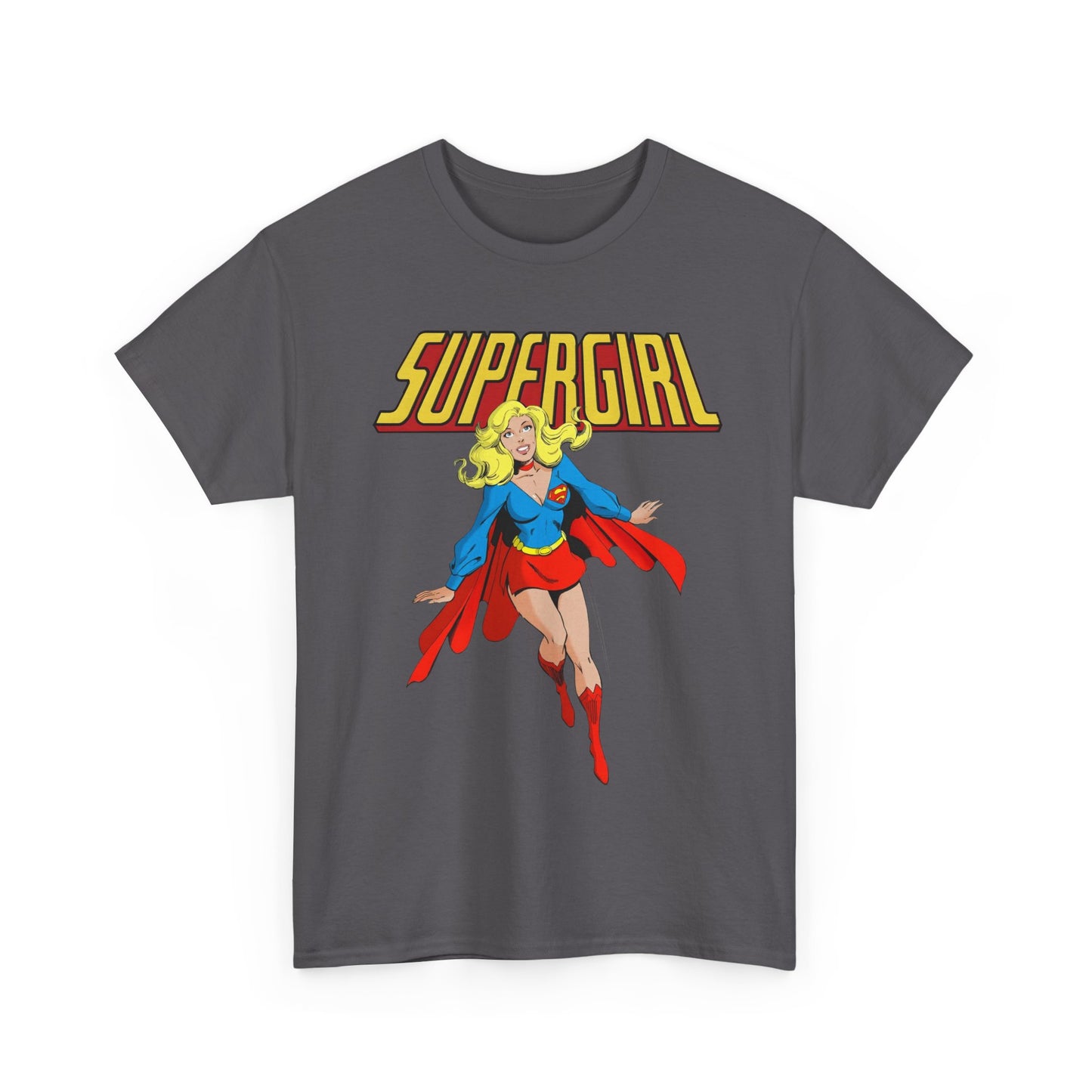 Supergirl T-Shirt - John Byrne Art - Kara, Maid of Might - 2026 Movie with Milly Alcock - DC Comics