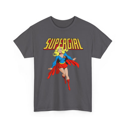 Supergirl T-Shirt - John Byrne Art - Kara, Maid of Might - 2026 Movie with Milly Alcock - DC Comics