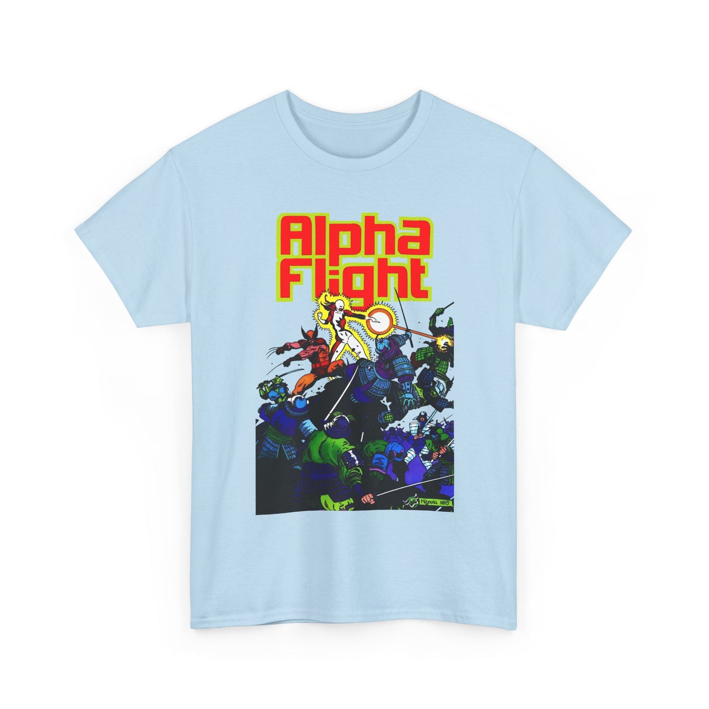 Alpha Flight T-Shirt - Mike Mignola Art