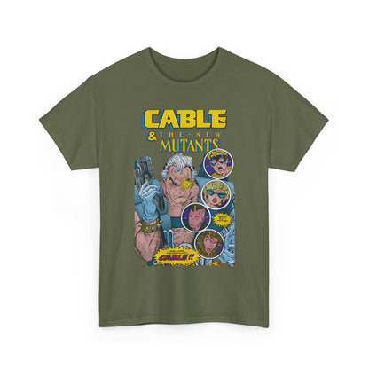 Cable & the New Mutants T-Shirt - #87 Cover Art - Wolfsbane, Boom-Boom, Cannonball - Marvel Comics