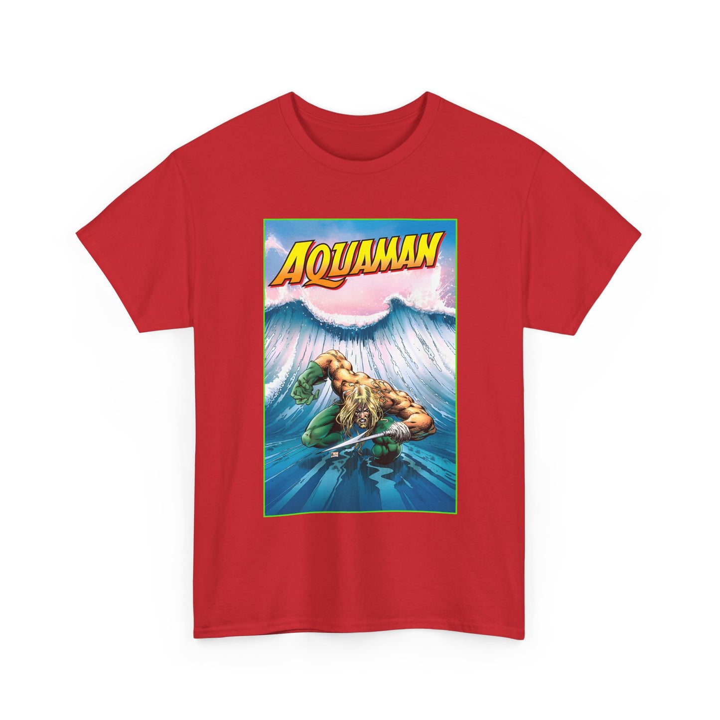 Aquaman T-Shirt - Justice League Member & Leader - Arthur Curry - Atlantis - DC Comics