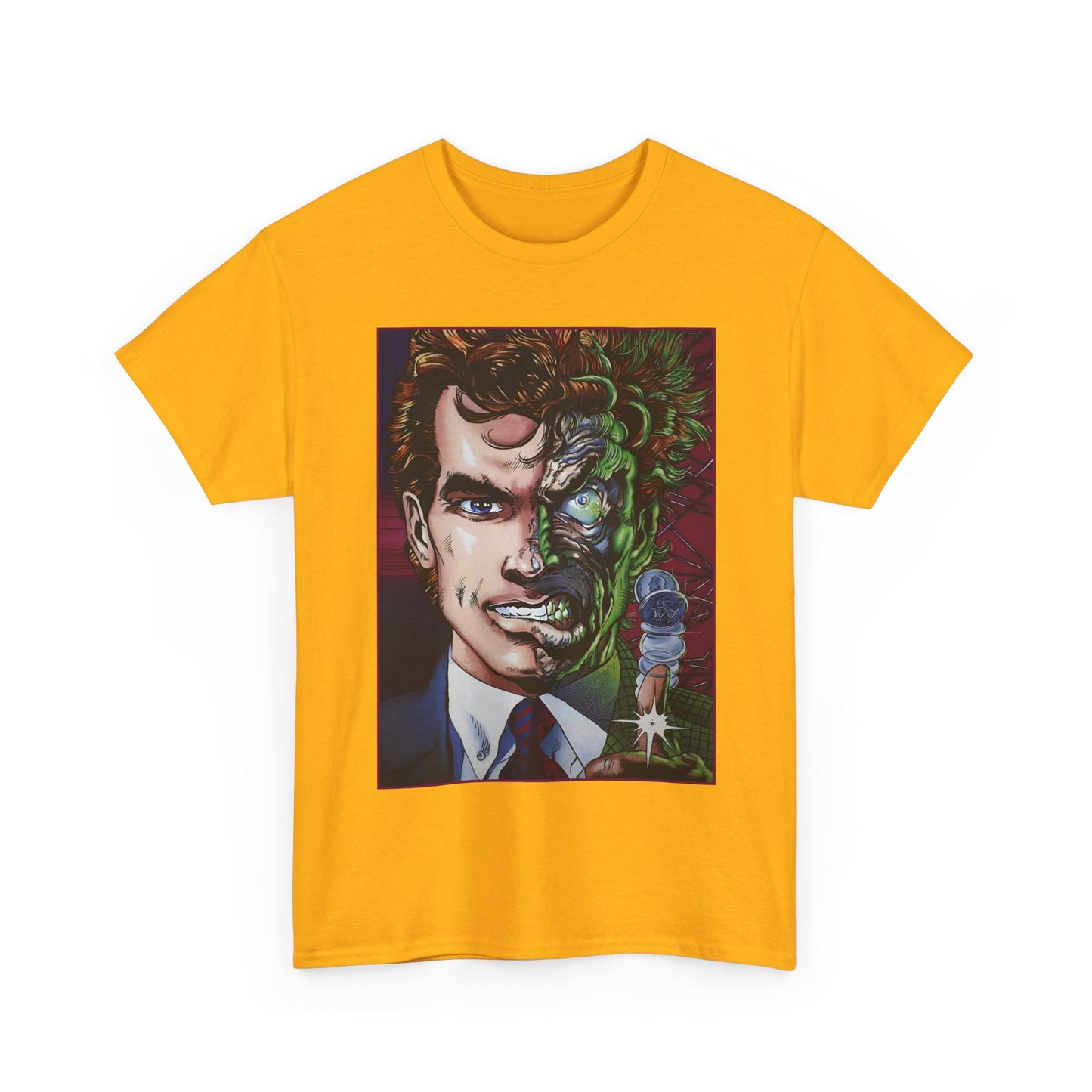 Two Face T-Shirt - Neal Adams Art - DC Comics