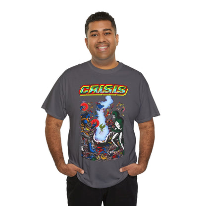 Crisis on Infinite Earths T-Shirt - George Perez Art - #10 Cover - Spectre Vs Anti-Monitor - DC Comics