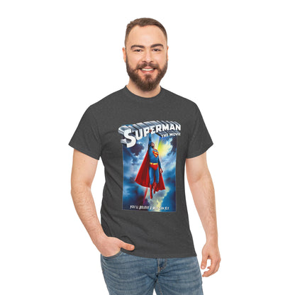 Superman The Movie T-Shirt - DC Comics - Man of Steel - Christopher Reeve 1978