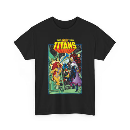 New Teen Titans T-Shirt - George Perez Art - Starfire Vs Blackfire - DC Comics