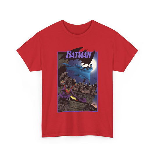 Batman T-Shirt - Norm Breyfogle Art - Etrigan, the Demon - Gotham City and Gargoyles - DC Comics