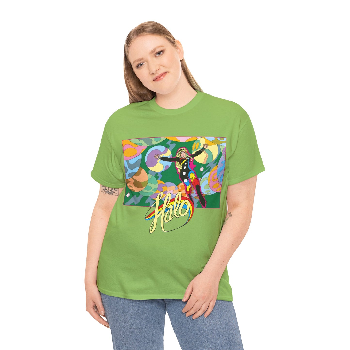 Halo T-Shirt - Batman & the Outsiders Founding Member - "Search for Halo" - DC Comics