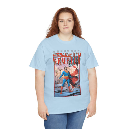 Superman World of New Krypton T-Shirt - Gary Frank Art - Popular DC Comics Storyline - Kal-El