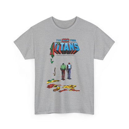 New Teen Titans T-Shirt - George Perez Art - Robin, Kid Flash Quitting - #39 Cover - DC Comics