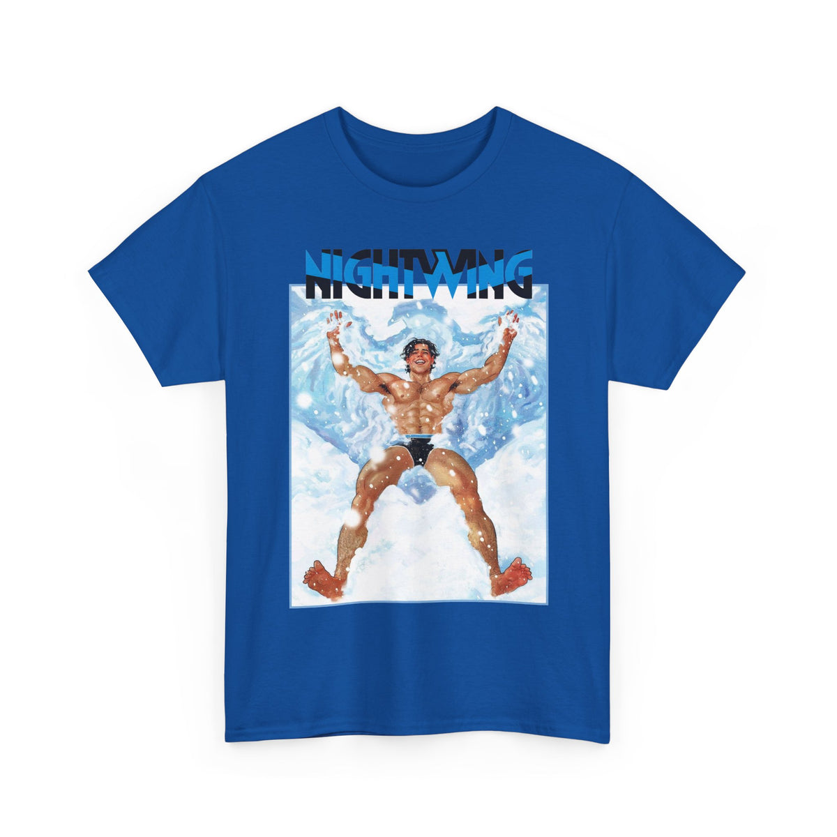 Nightwing T-Shirt - Nick Robles Art - Dick Grayson in the Snow - #111 Cover Art - DC Comics