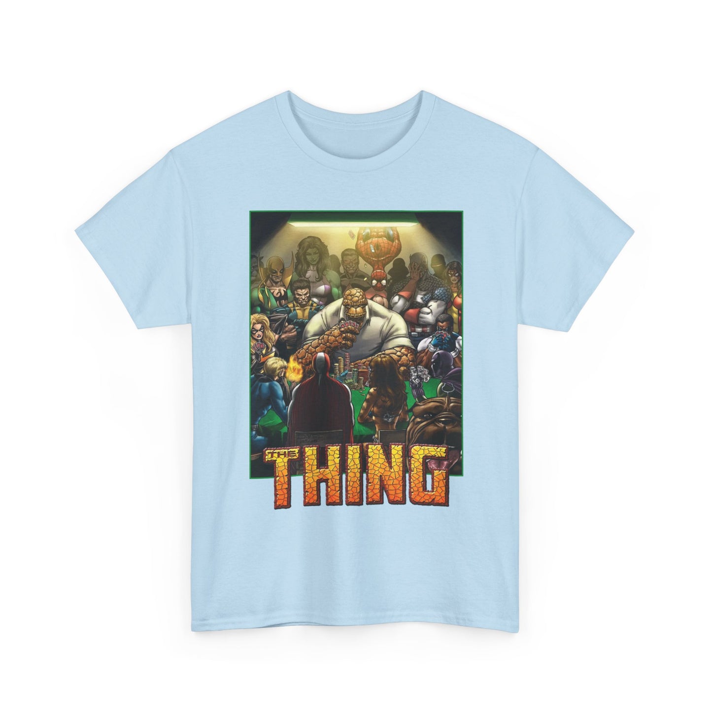 The Thing T-Shirt - Andrea DI Vito Art - Fantastic Four Member, Ben Grimm - Marvel Comics