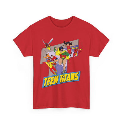 Teen Titans T-Shirt - Robin, Wonder Girl, Kid Flash, Speedy, Bumblebee, Mal, Aqualad - DC Comics