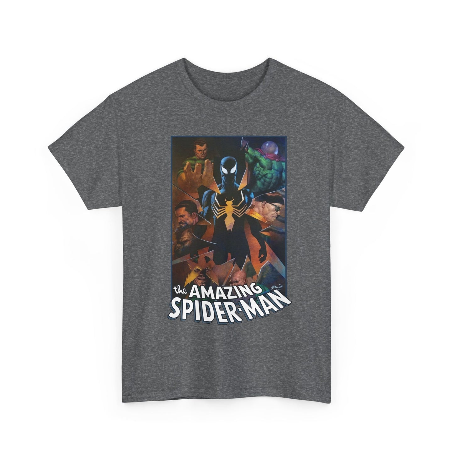 Amazing Spider-Man & Sinister Six T-Shirt - Ariel Olivetti Art - Marvel Comics