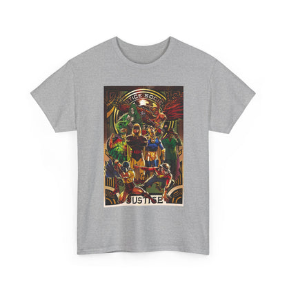 Justice Society T-Shirt - Tony Harris Art - Hawkman, Hourman, Dr Fate, Spectre, Sandman, Green Lantern, Atom, Flash - JSA - DC Comics
