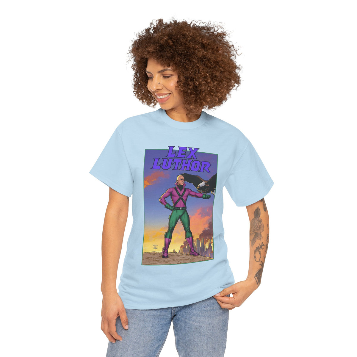 Lex Luthor T-Shirt - Ryan Sook Art - Superman Foe - DC Comics