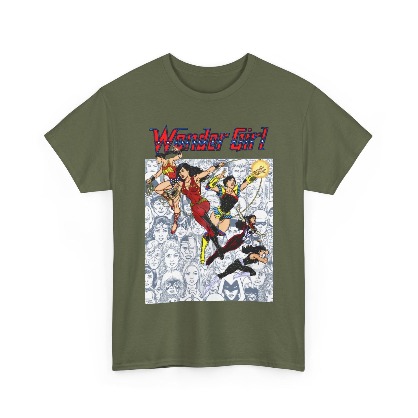 Wonder Girl T-Shirt - Alternate Logo - George Perez Art - DC Comics
