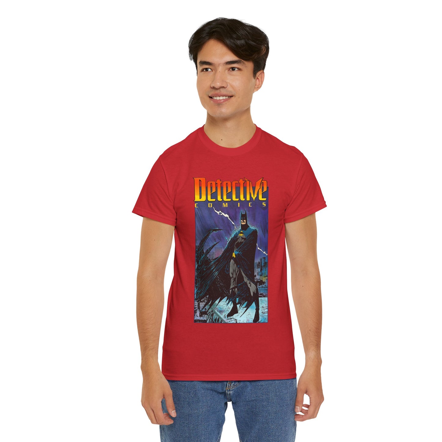 Detective Comics T-Shirt - #600 Cover Denys Cowan Art - Gotham City, Dark Knight, Batman - DC Comics