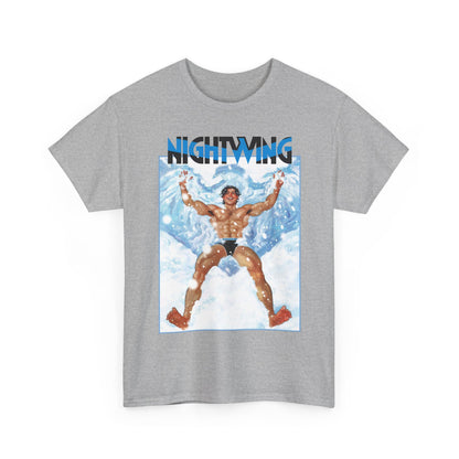 Nightwing T-Shirt - Nick Robles Art - Dick Grayson in the Snow - #111 Cover Art - DC Comics
