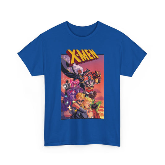 X-Men Outback T-Shirt - Russell Dauterman Art - Storm, Wolverine, Psylocke, Longshot, Havok, Rogue, Colossus, Dazzler - Marvel Comics