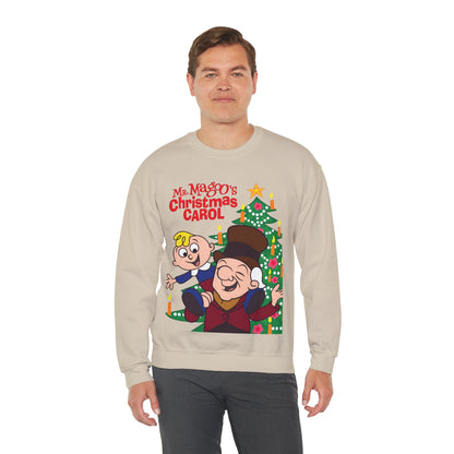Mr. Magoo's Christmas Carol Crewneck Sweatshirt - UPA 1960s TV Holiday Special