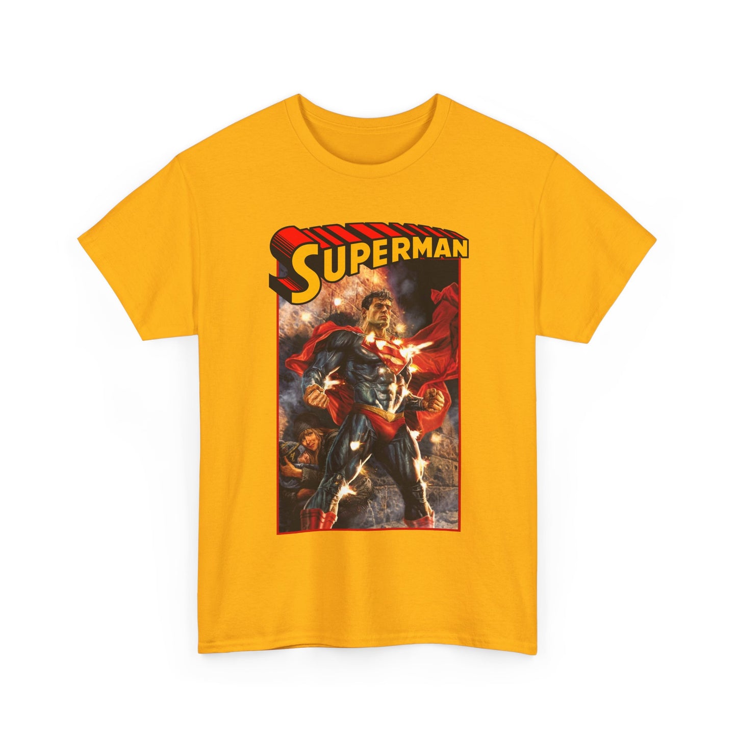 Superman T-Shirt - Lee Bermejo Art - Action Comics Variant Cover - Man of Steel, Metropolis - DC Comics