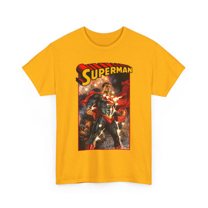 Superman T-Shirt - Lee Bermejo Art - Action Comics Variant Cover - Man of Steel, Metropolis - DC Comics