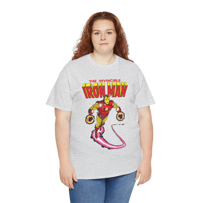 Iron Man T-Shirt - George Perez Art - Tony Stark in his Armor - Avengers Member - MCU - Marvel Comics
