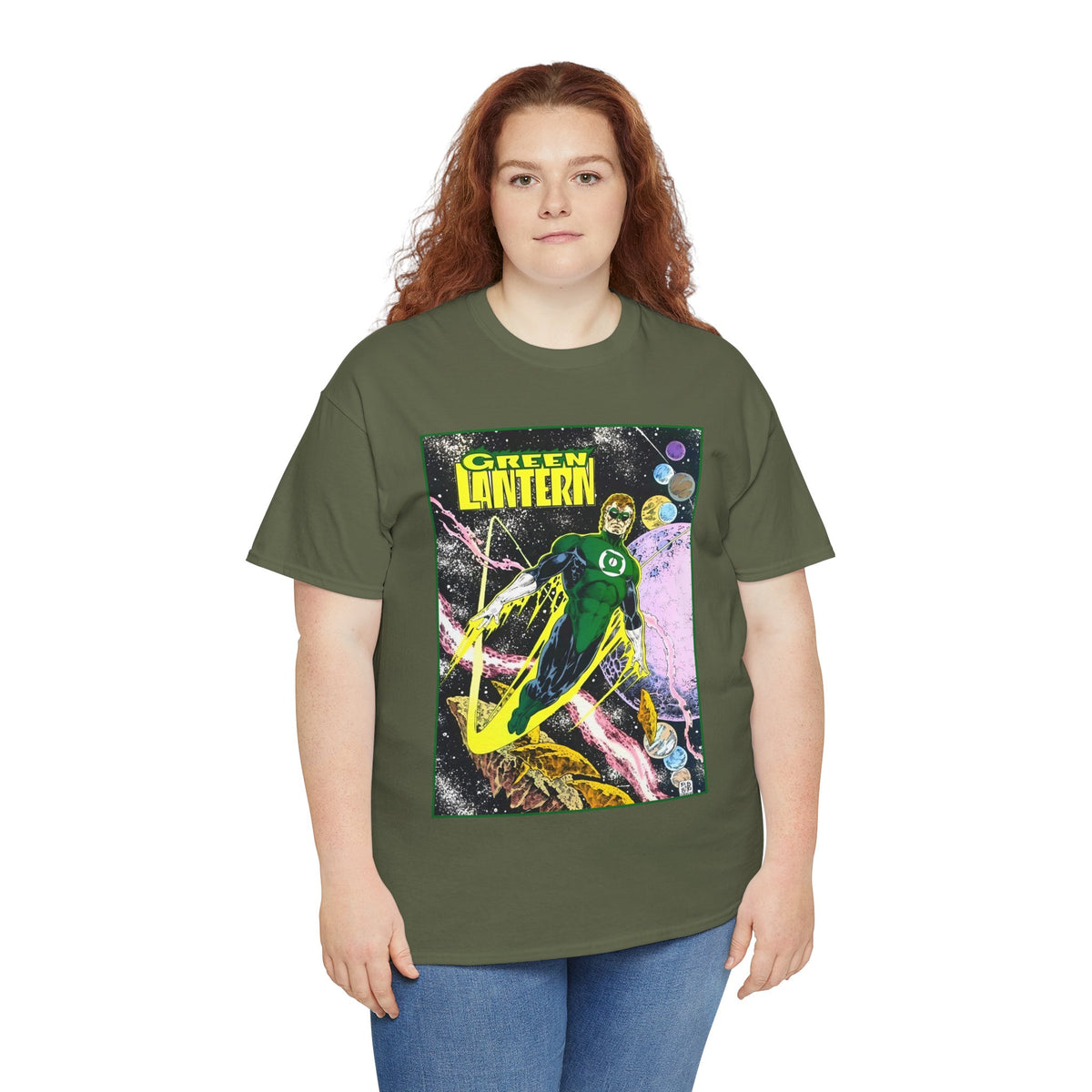 Green Lantern T-Shirt - Pat Broderick Art - DC Comics