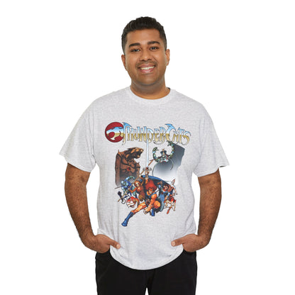 Thundercats T-Shirt - Lion-O, Panthro, Cheetara, Tygra, Snarf, WilyKit and WilyKat, Mumm-Ra