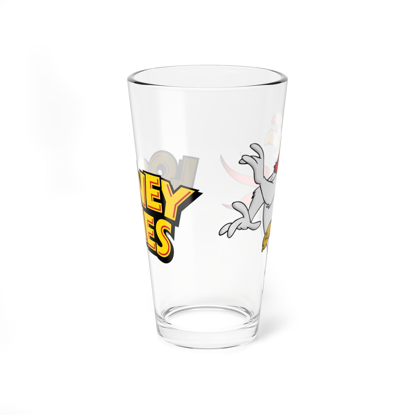 Foghorn Leghorn Pint Glass, 16oz - Looney Tunes - Merrie Melodies - Beloved Cartoon Icon