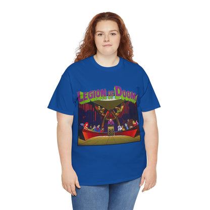 Legion of Doom T-Shirt - Super Friends Cartoon - Lex Luthor, Grodd, Brainiac, Giganta, Riddler, Bizarro, Scarecrow, Hanna-Barbera Animation