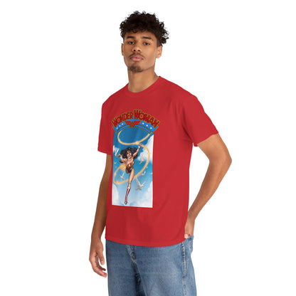 Wonder Woman T-Shirt - George Perez Art - Post-Crisis 1980s Retro Graphic - Themyscira - DC Comics