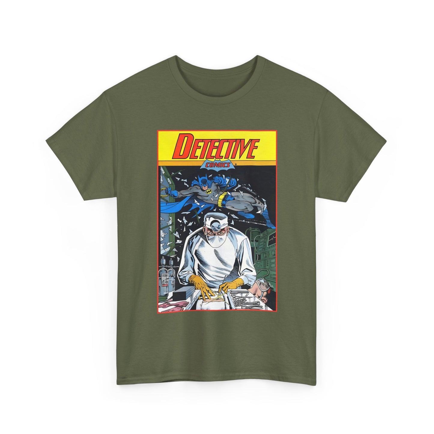 Detective Comics T-Shirt - Norm Breyfogle Art - Batman Vs Crime Doctor - DC Comics