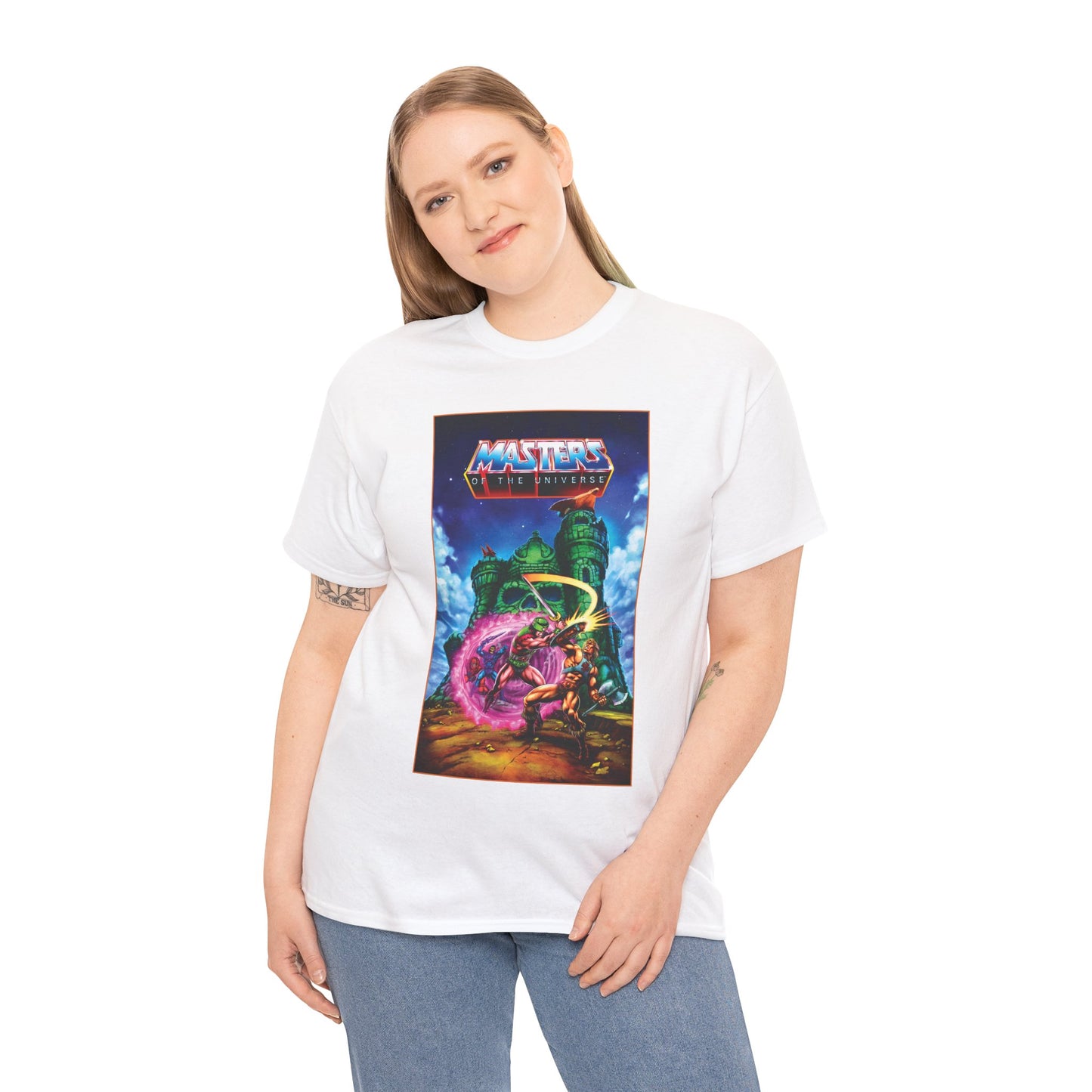 Masters of the Universe T-Shirt- He-Man Vs Tri-Klops, Skeletor and Beast Man - New 2026 Movie with Nicholas Galitzine
