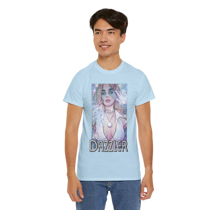 Dazzler T-Shirt - Jenny Frison Art - X-Men Member, Pop Star Mutant - Alison Blaire - Marvel Comics