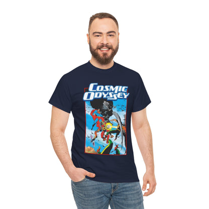 Cosmic Odyssey T-Shirt - Mike Mignola Art - Superman, Orion - DC Comics