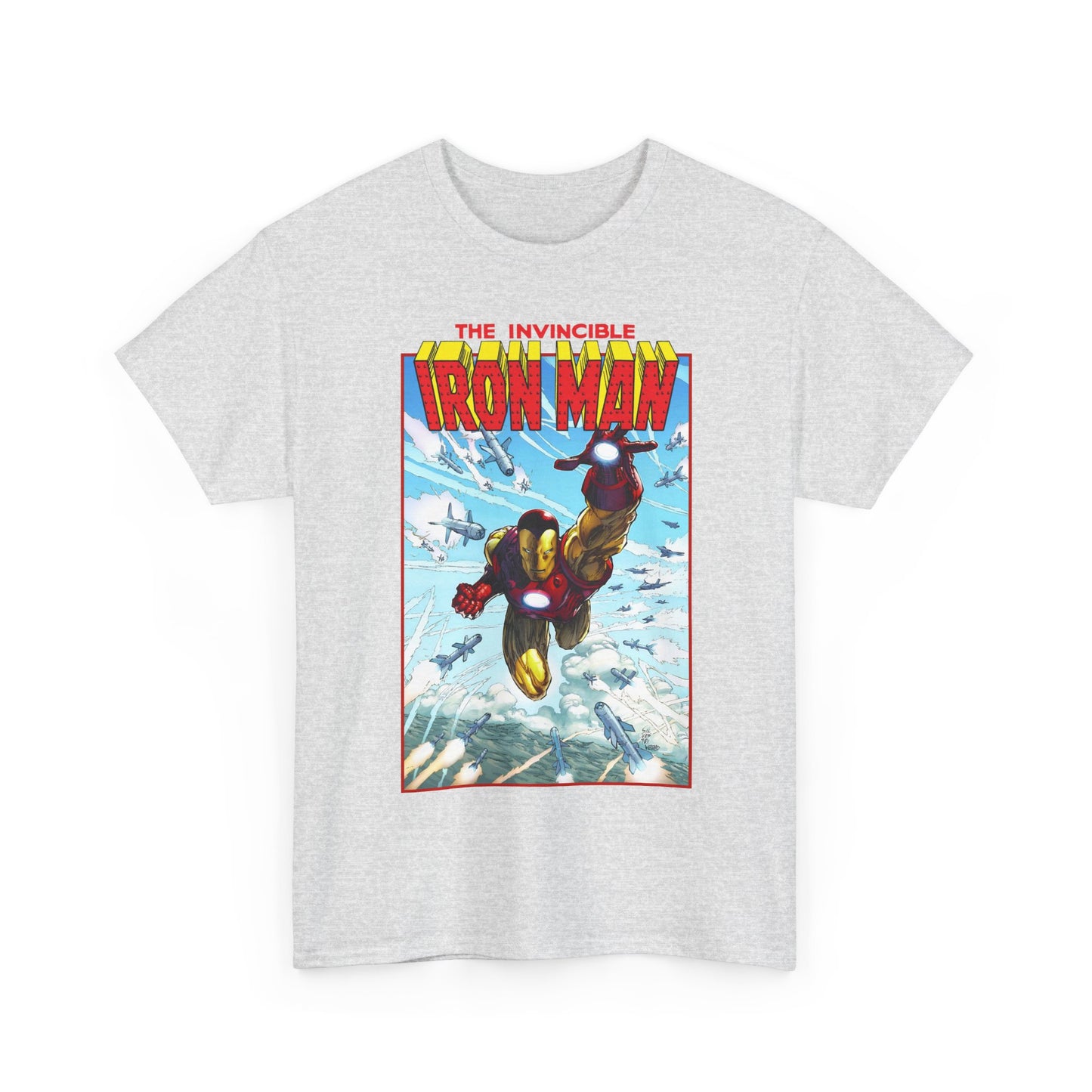 Iron Man T-Shirt - Marc Silvestri Art - Tony Stark Armor - Avengers Member & Leader - Marvel Comics
