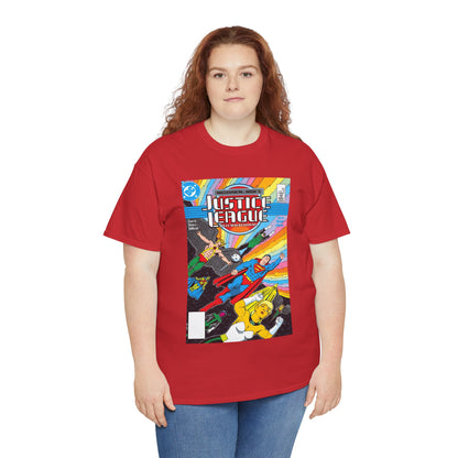 Justice League International T-Shirt - Kevin Maguire Art - DC Comics