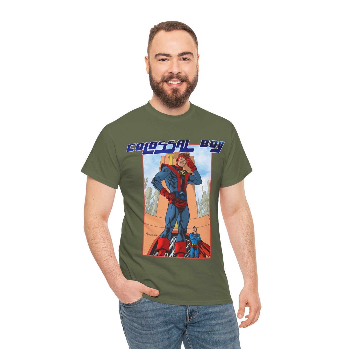 Colossal Boy T-Shirt - Chris Batista Art - DC Comics