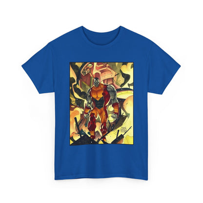 Colossus T-Shirt - Fighting a Sentinel - Marvel Comics