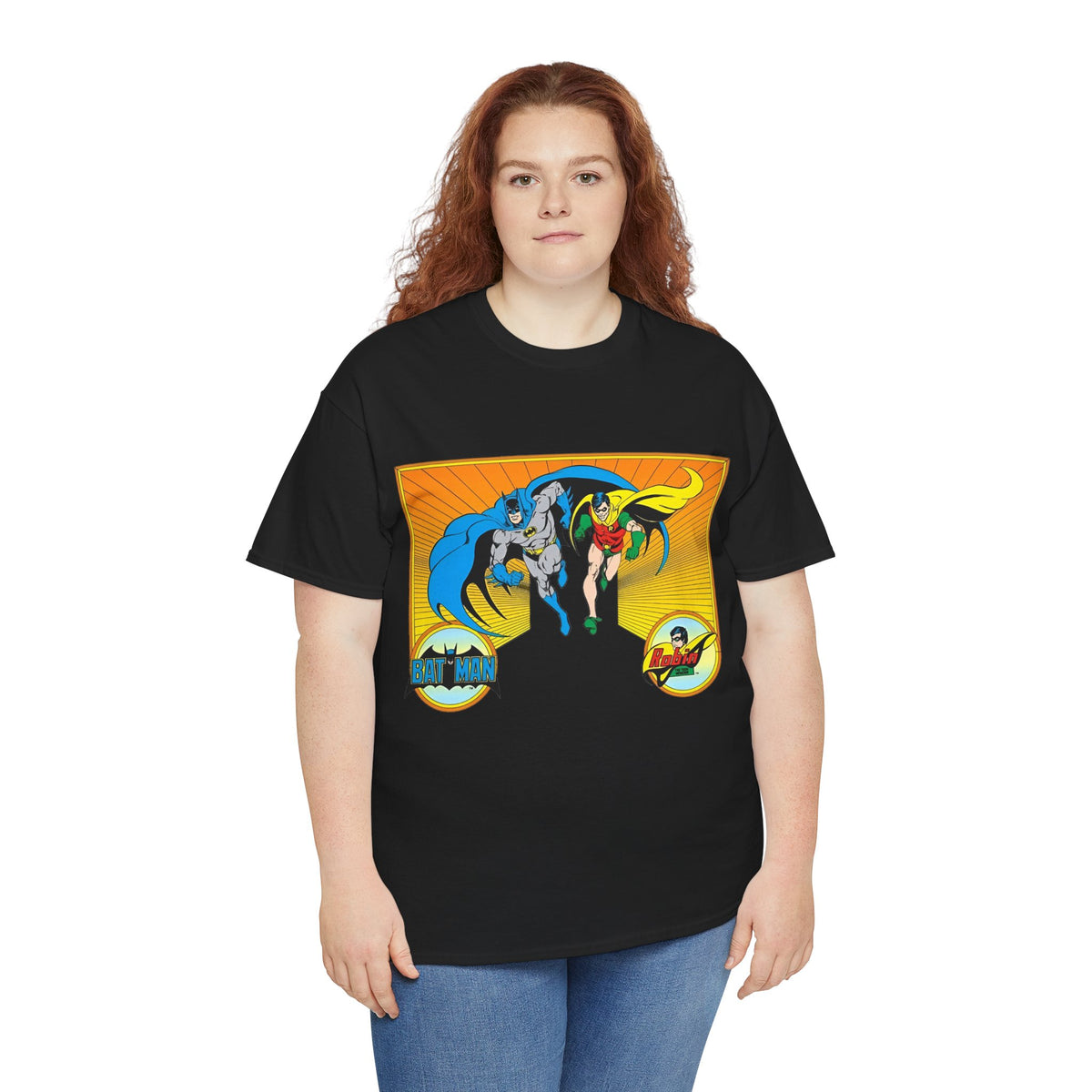 Batman & Robin T-Shirt - José Luis García-López Style Guide Art - Bronze Age Dynamic Duo - DC Comics
