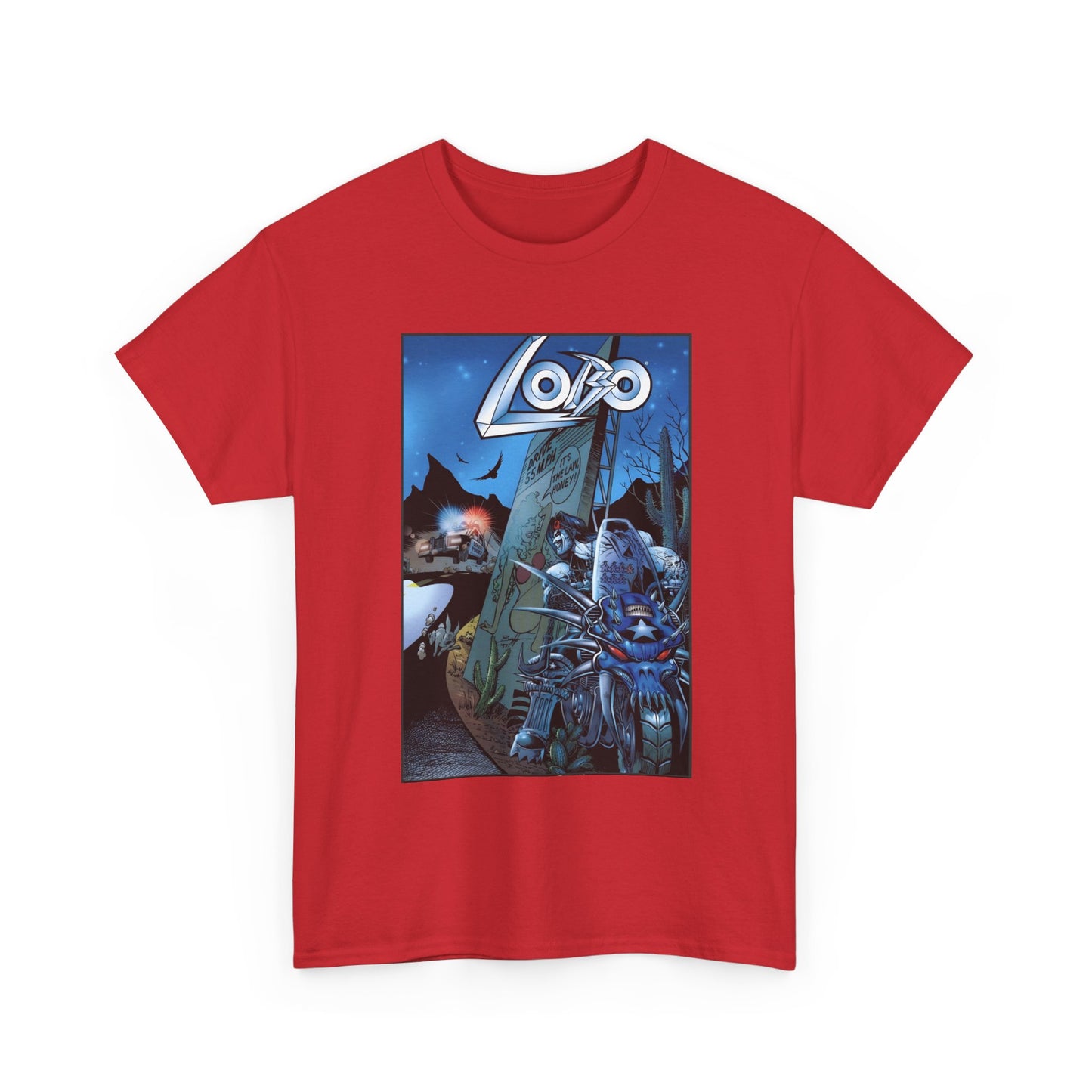 Lobo #51 T-Shirt - Norm Breyfogle Art - DC Comics