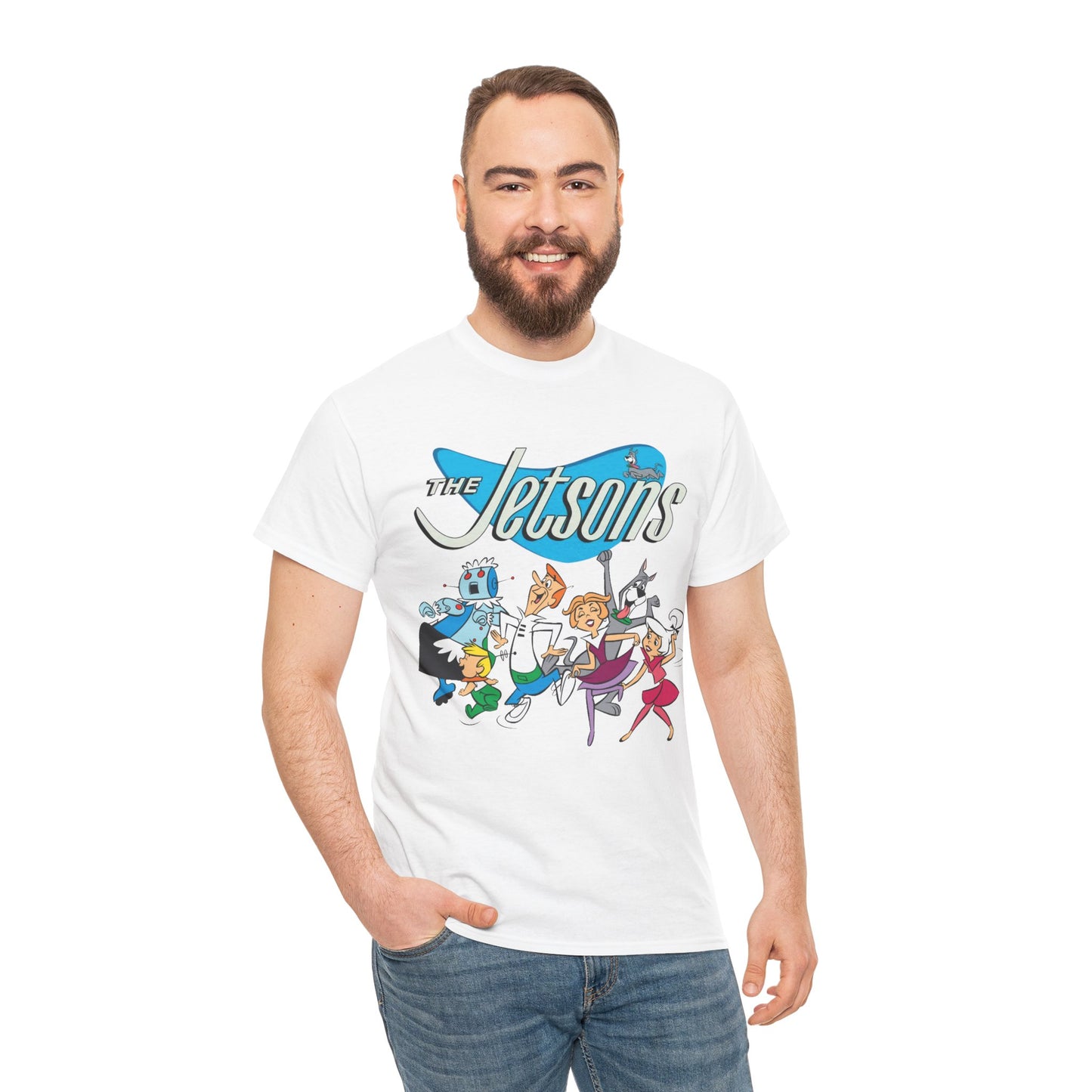Jetsons T-Shirt - Hanna-Barbera Retro Cartoon - George, Jane, Judy, Astro, Rosie - Futuristic Animated Classic