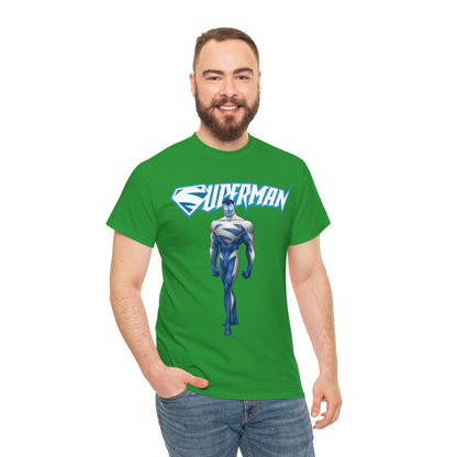 Superman T-Shirt - Clark Kent - Man of Steel - DC Comics - Electric Superman 1990s Storyline